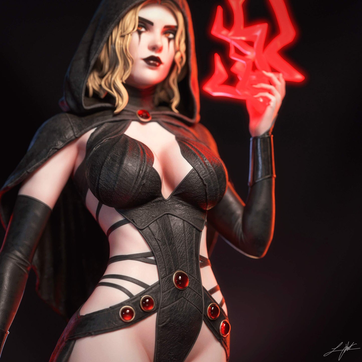 Darth Zannah Statue 3D-Printed Kit