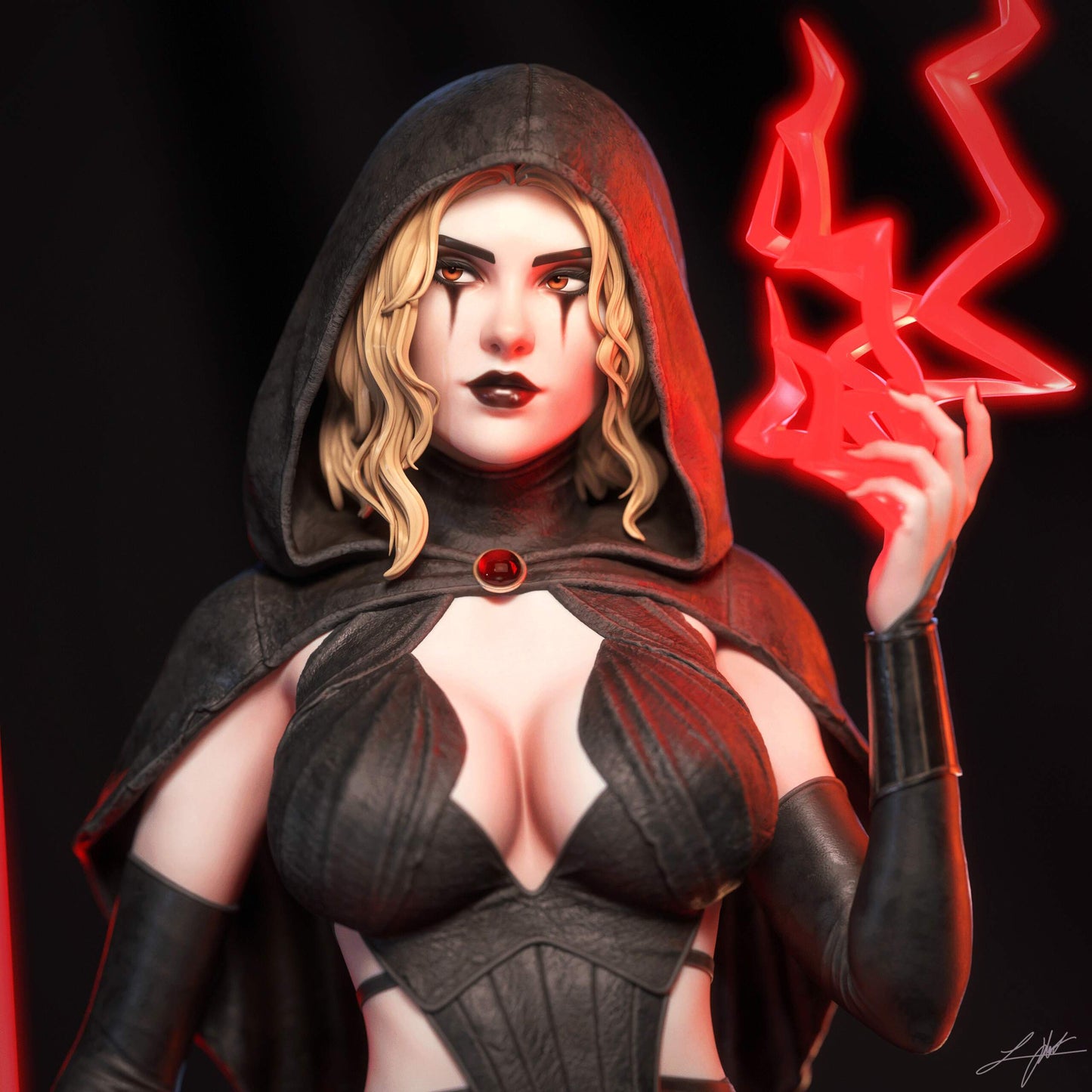 Darth Zannah Statue 3D-Printed Kit