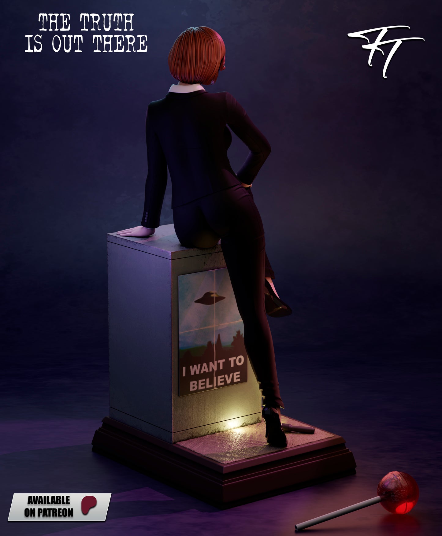 Dana Scully Statue