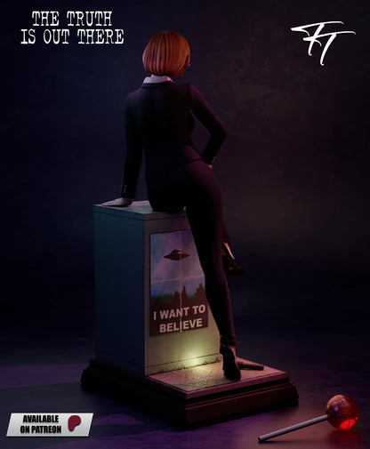 Dana Scully Statue