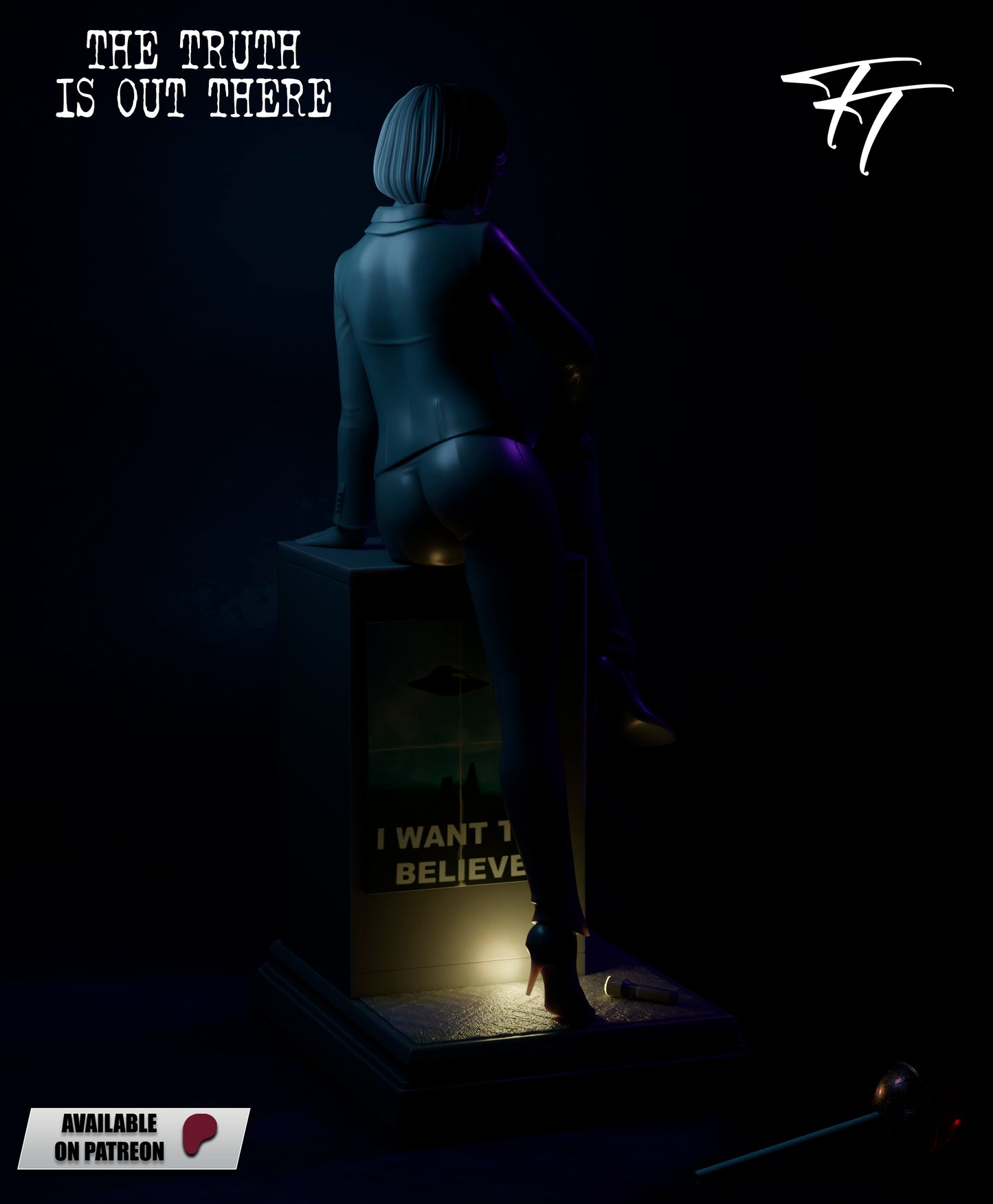 Dana Scully Statue