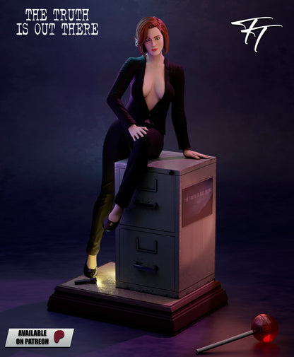 Dana Scully Statue