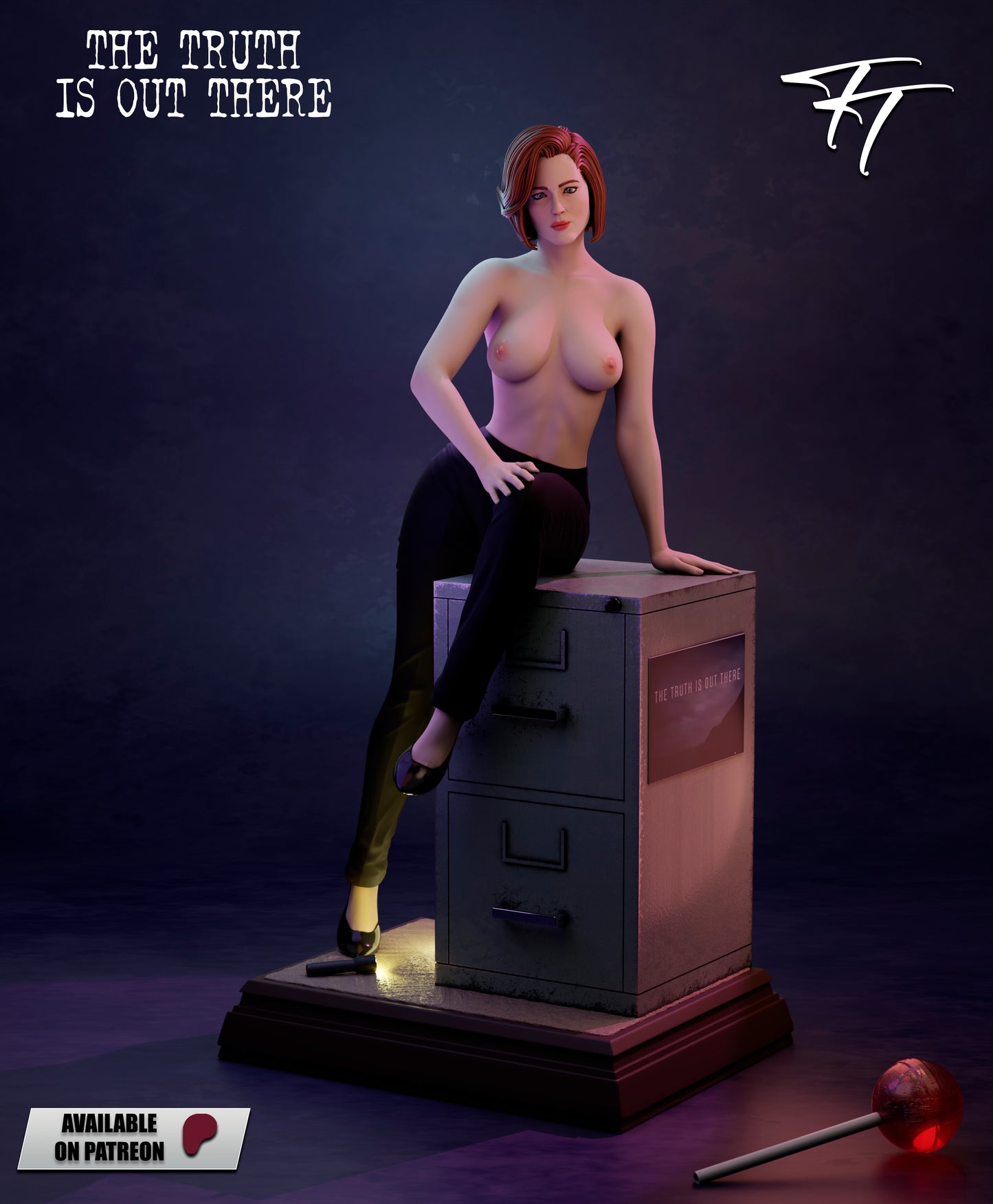 Dana Scully Statue
