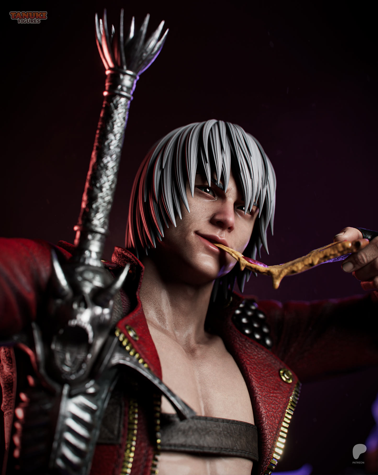 Dante (DMC3) Statue 3D-Printed Kit