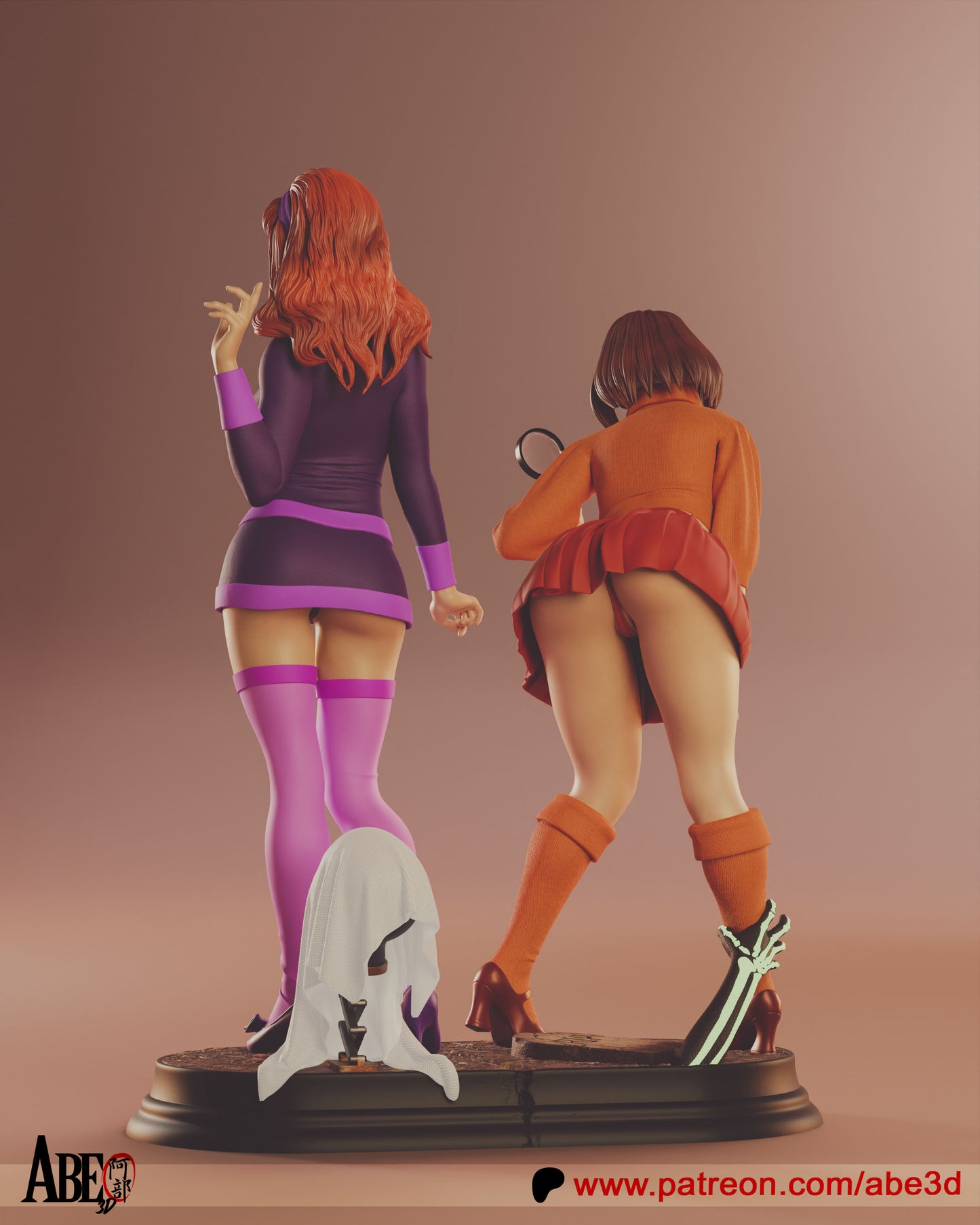 Daphne & Velma Statue