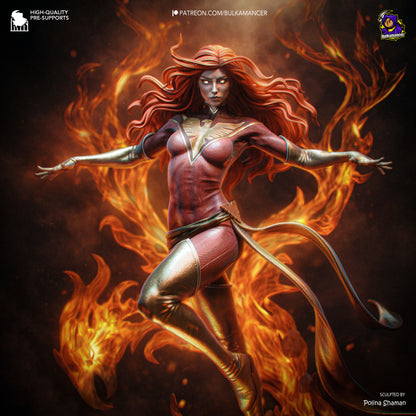 Dark Phoenix Statue
