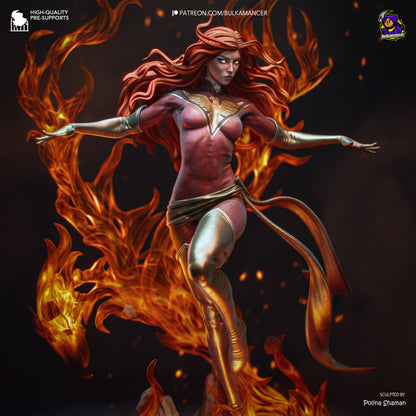 Dark Phoenix Statue