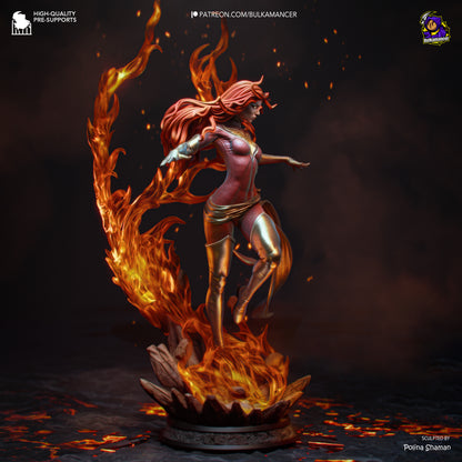 Dark Phoenix Statue