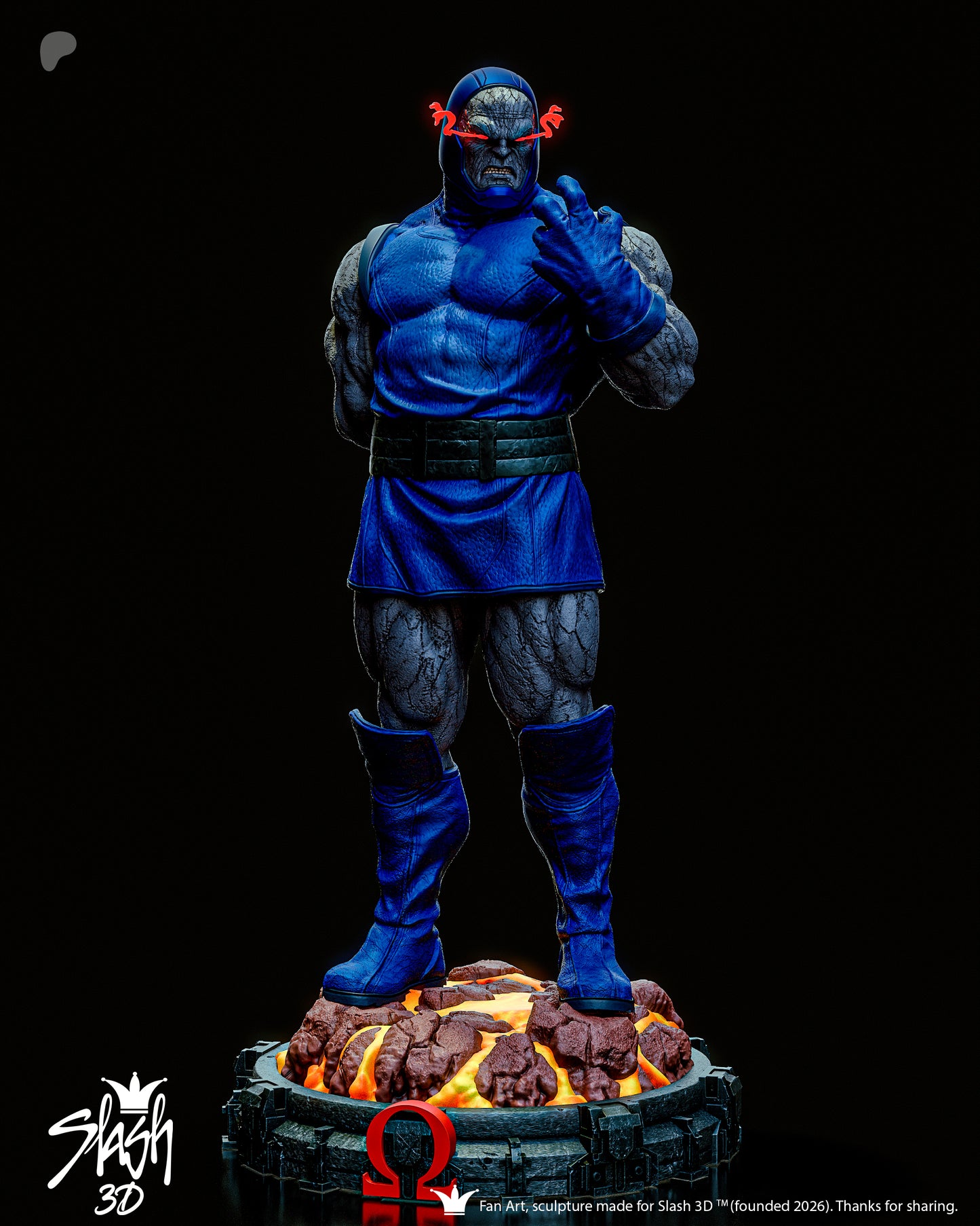 Darkseid Statue 3D-Printed Kit