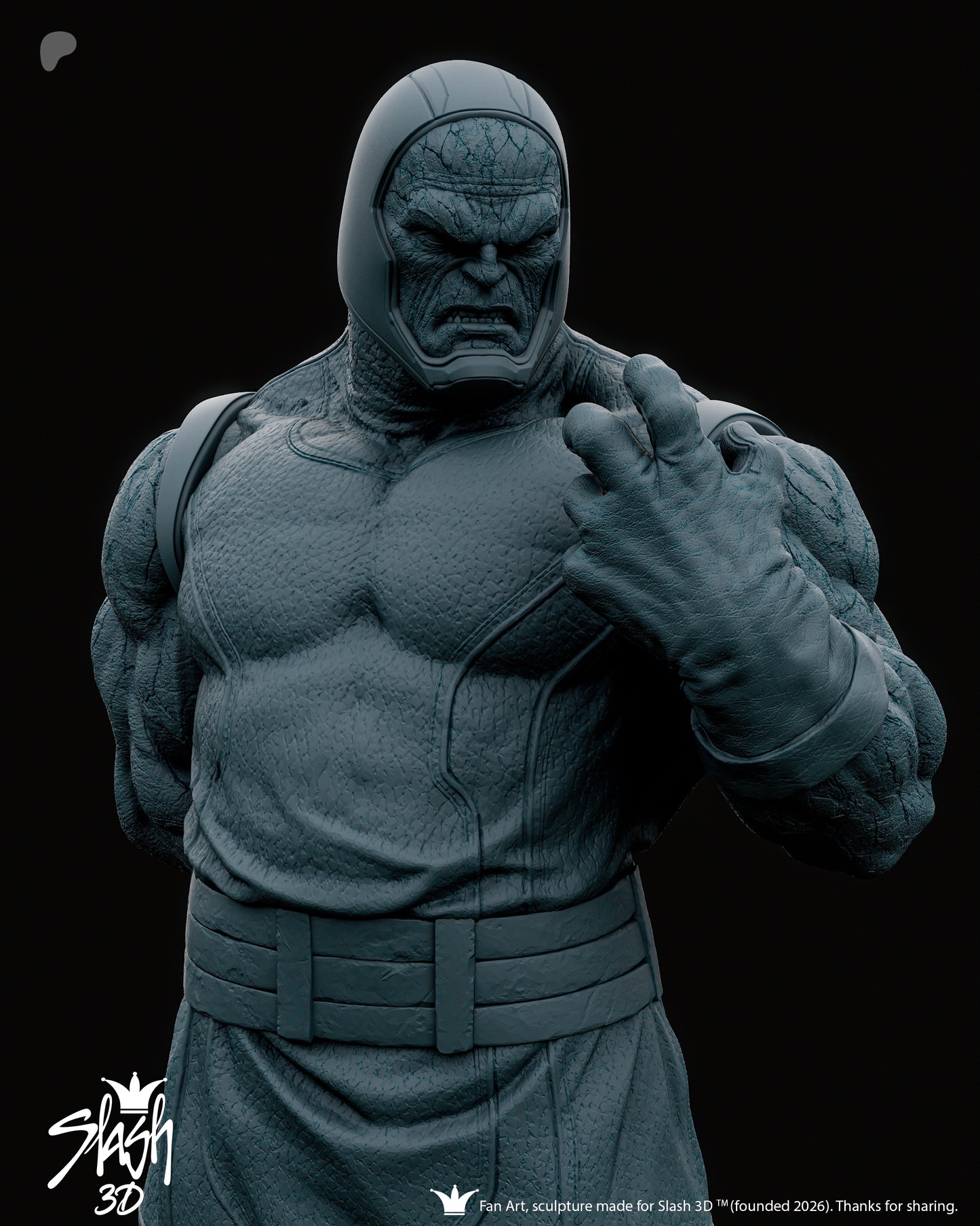 Darkseid Statue 3D-Printed Kit