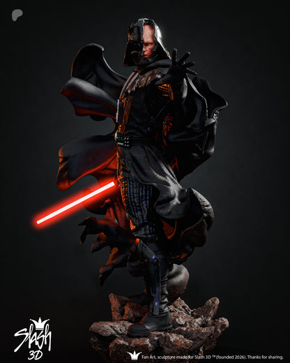 Darth Vader Statue 3D-Printed Kit