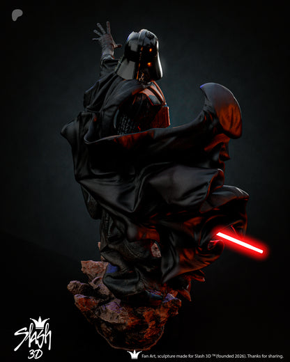 Darth Vader Statue 3D-Printed Kit