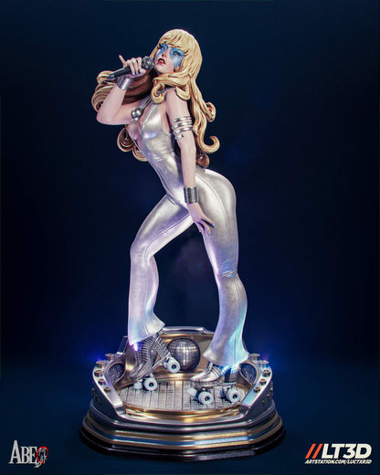 Dazzler Statue 3D-Printed Kit
