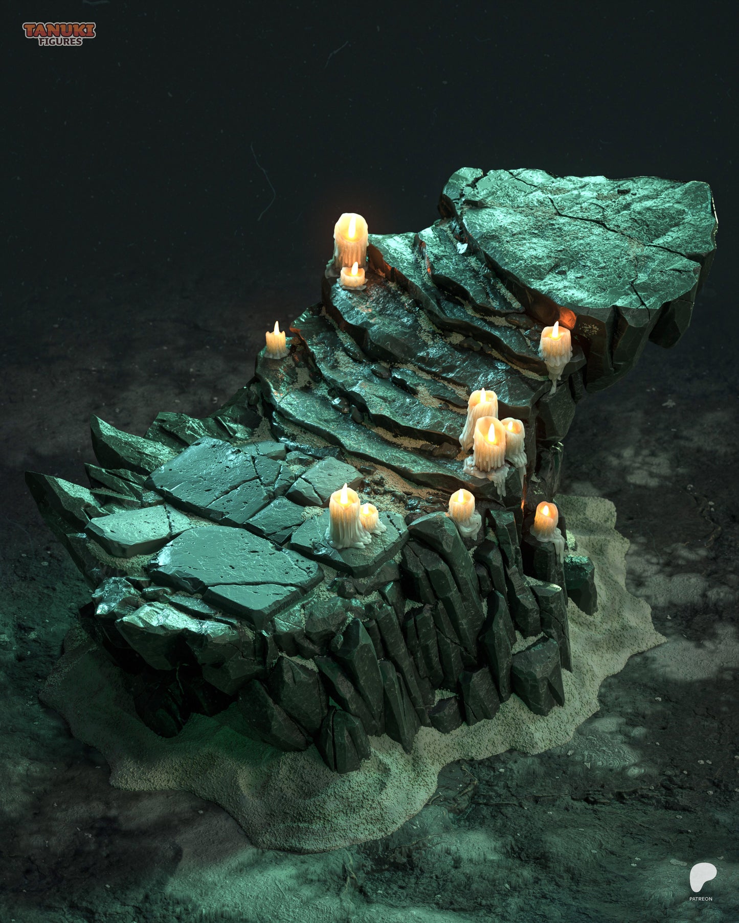 Death Statue 3D-Printed Kit