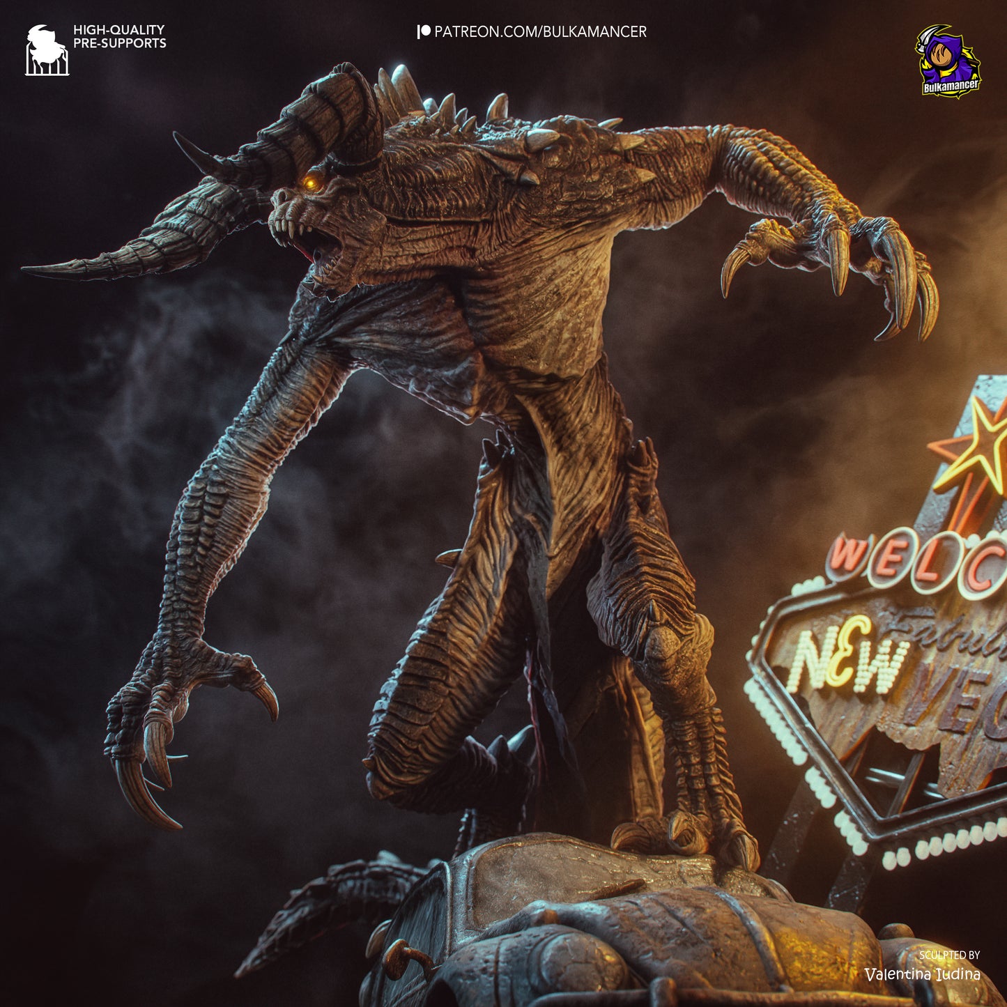Deathclaw Statue