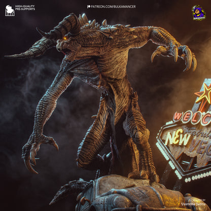Deathclaw Statue