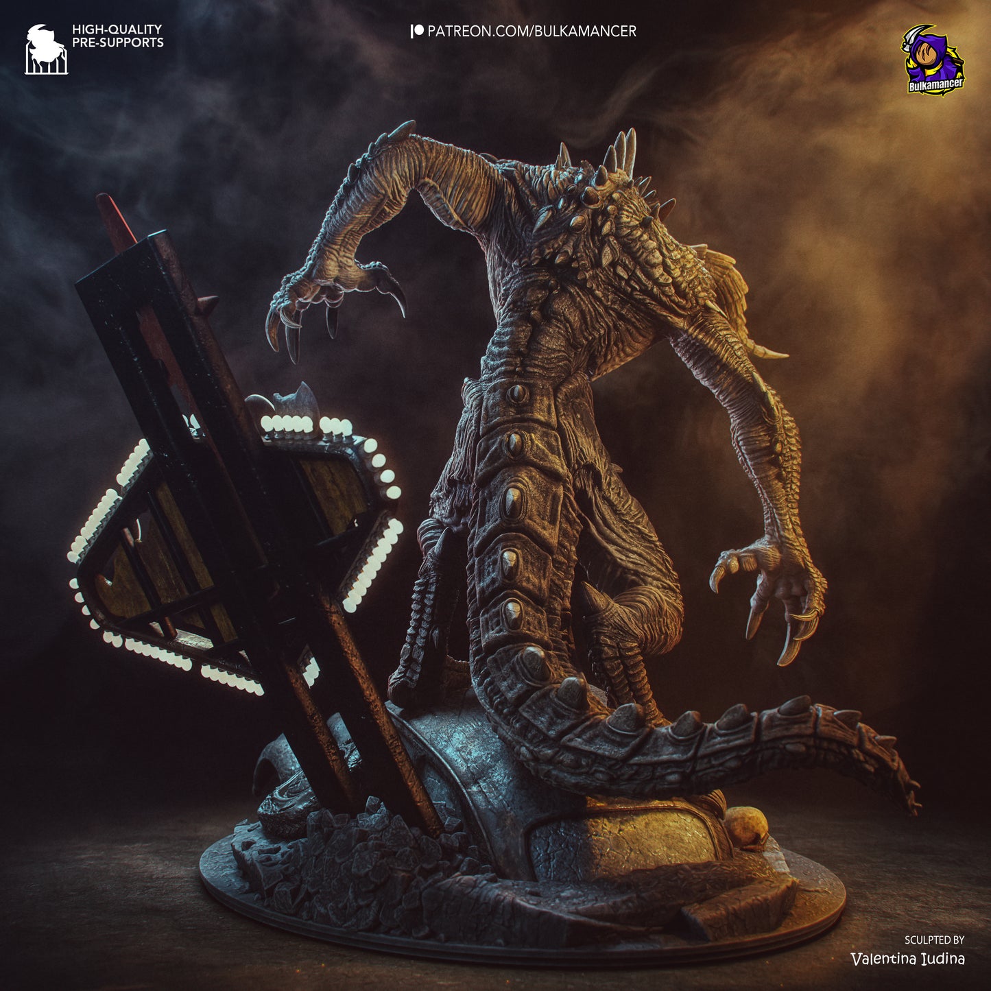 Deathclaw Statue