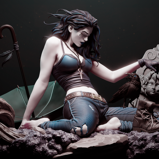Death Of The Endless Statue