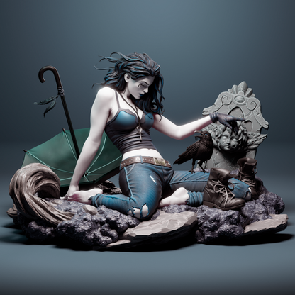 Death Of The Endless Statue