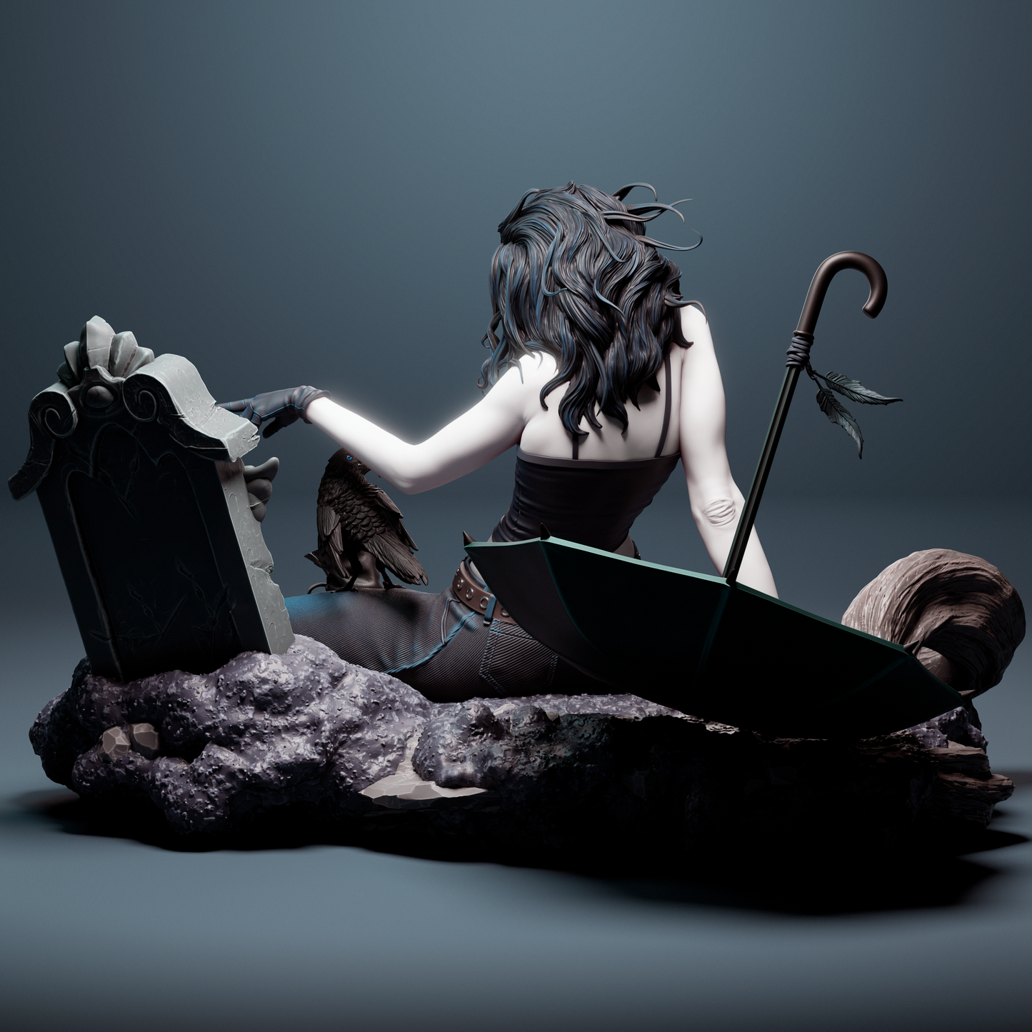 Death Of The Endless Statue