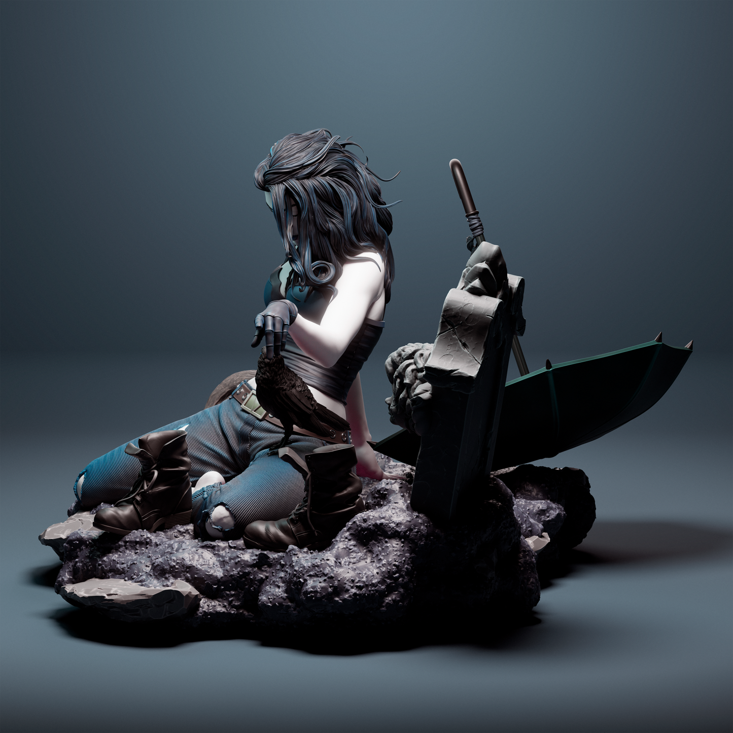 Death Of The Endless Statue