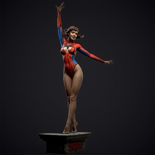 Spider-Girl Statue 3D-Printed Kit