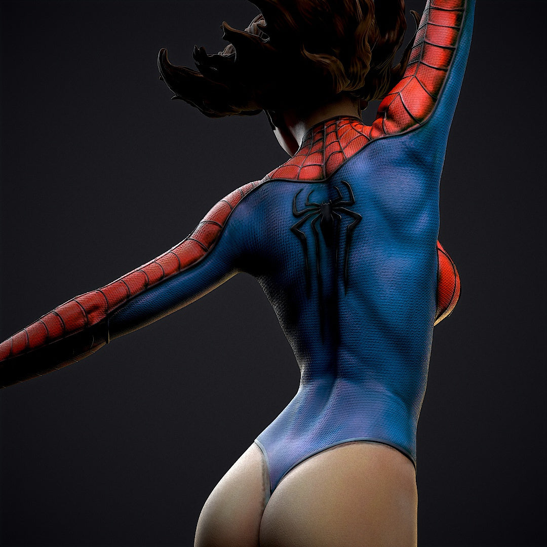 Spider-Girl Statue 3D-Printed Kit