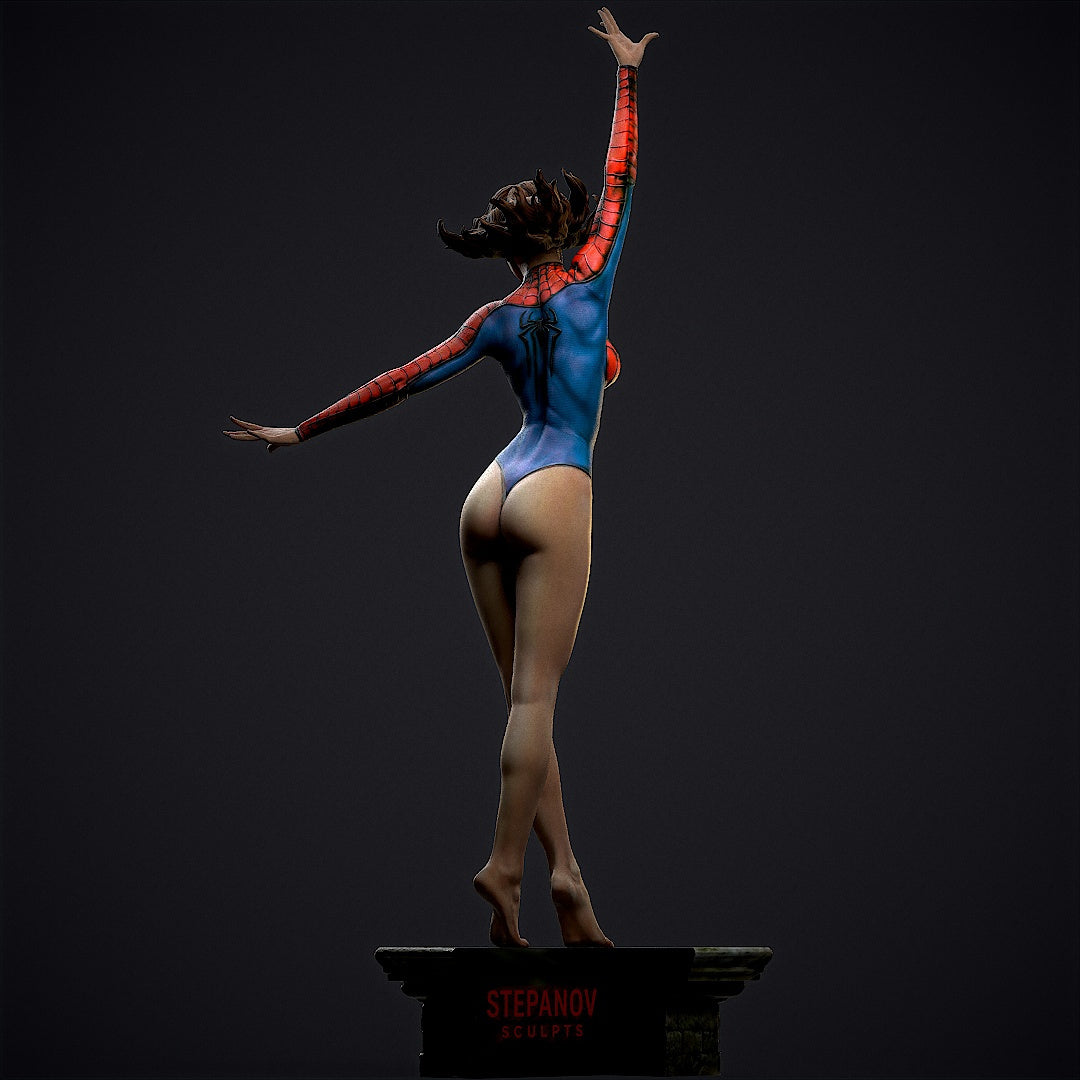 Spider-Girl Statue 3D-Printed Kit