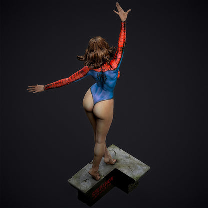 Spider-Girl Statue 3D-Printed Kit