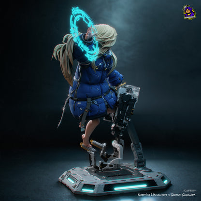 Diana (Pragmata) Statue 3D-Printed Kit
