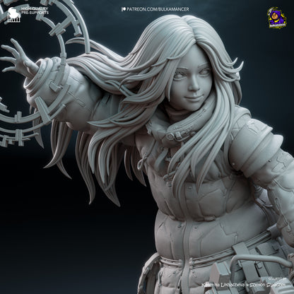 Diana (Pragmata) Statue 3D-Printed Kit