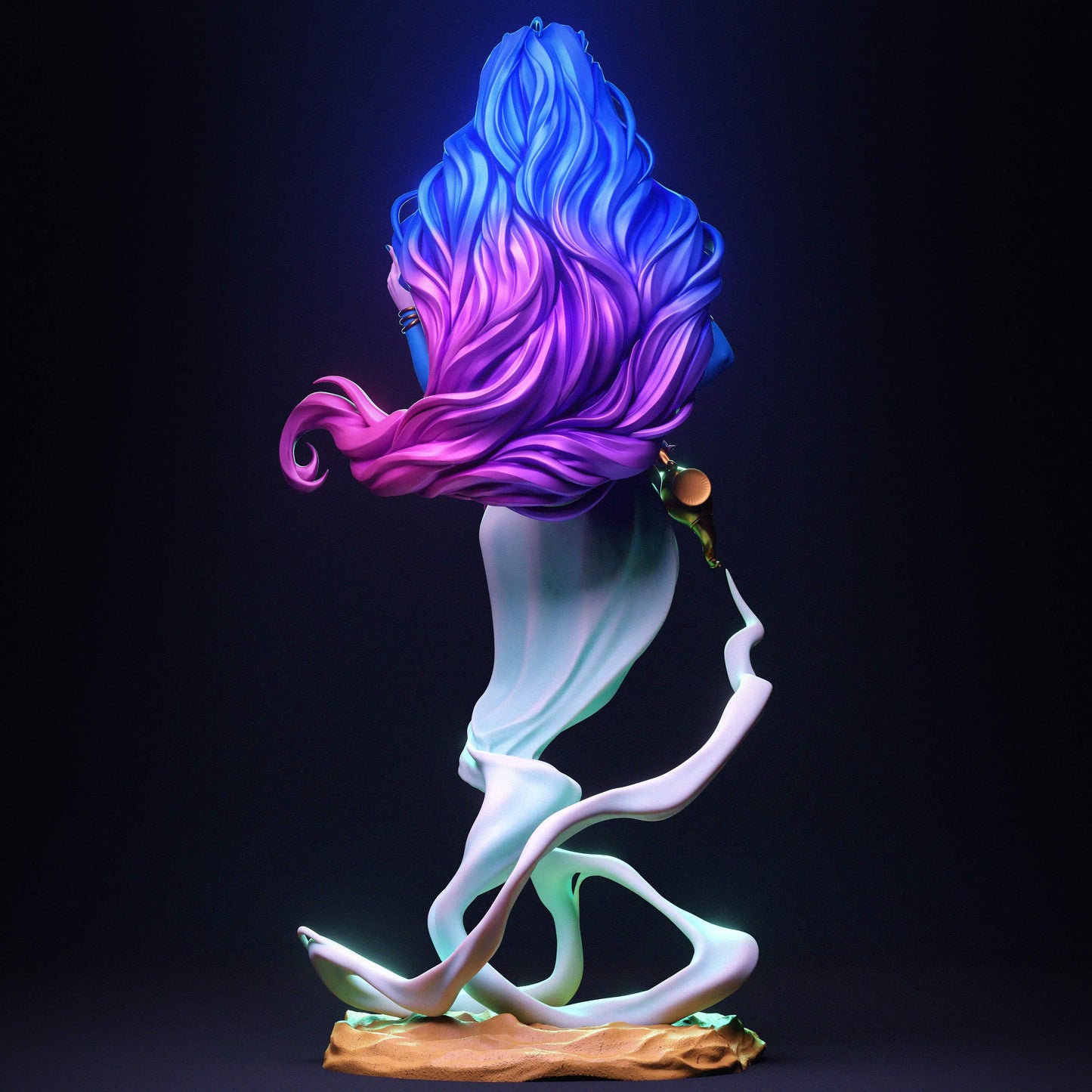 Djinn Statue 3D-Printed Kit