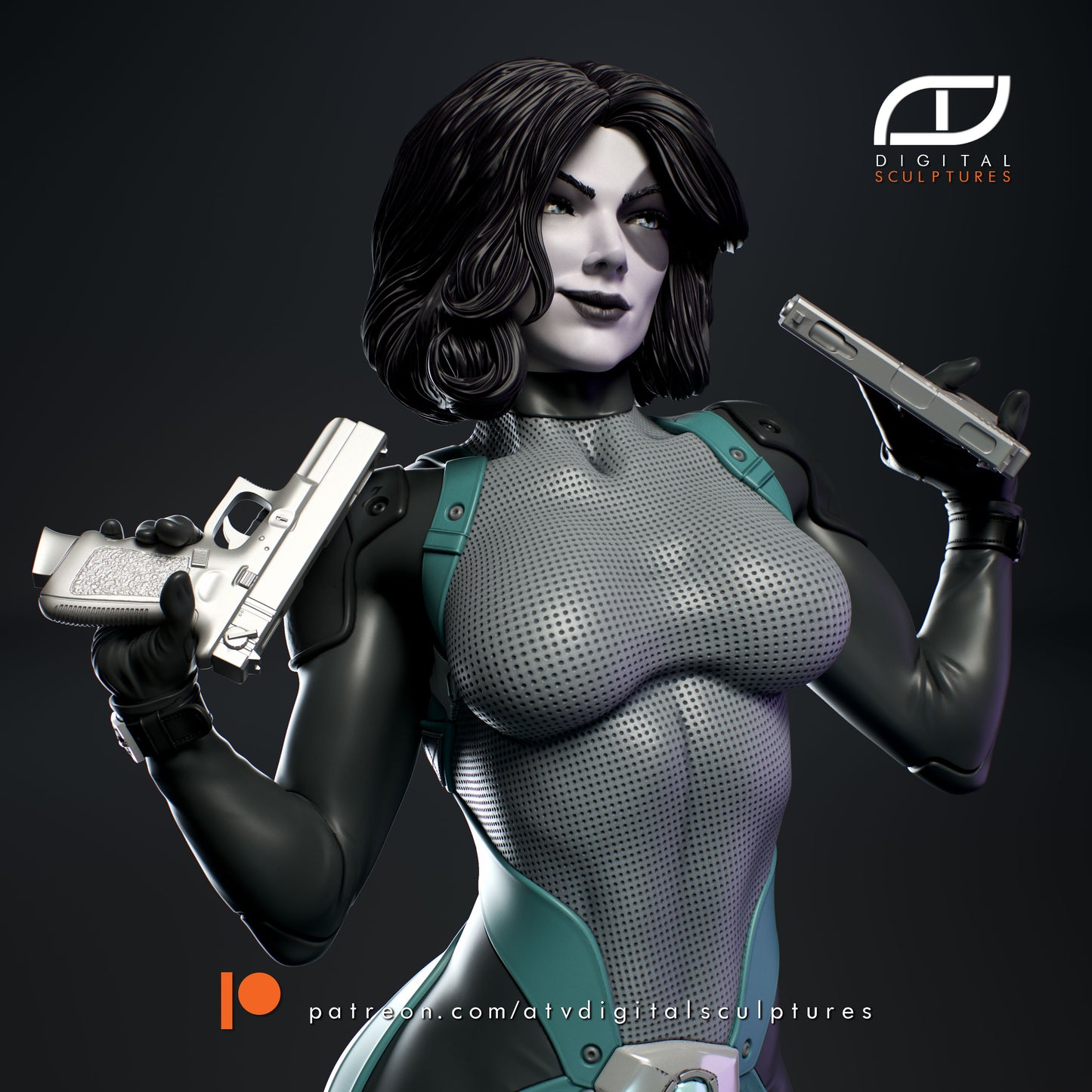 Domino Statue