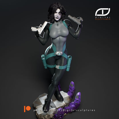 Domino Statue