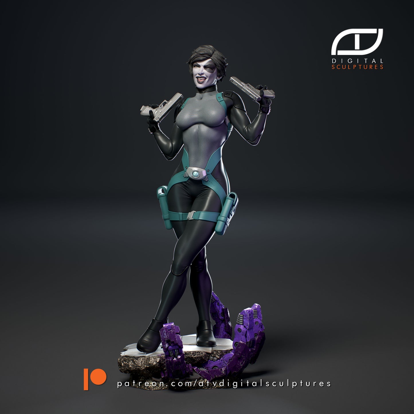 Domino Statue