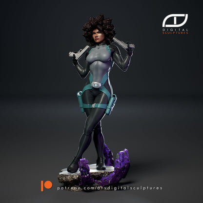 Domino Statue