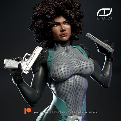 Domino Statue