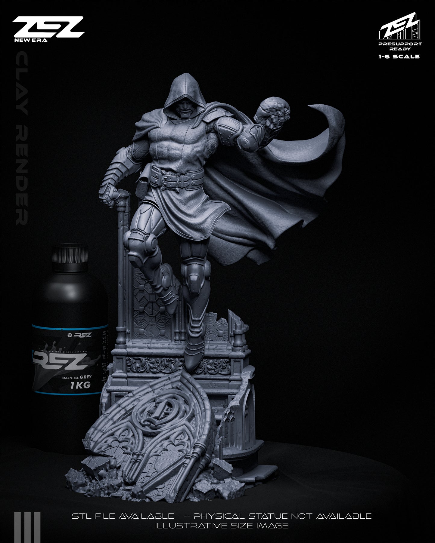Dr. Doom Statue