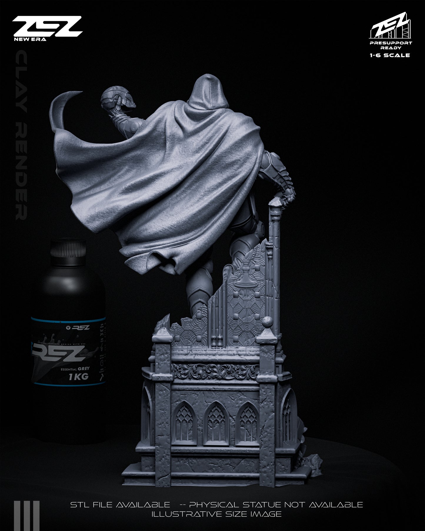 Dr. Doom Statue
