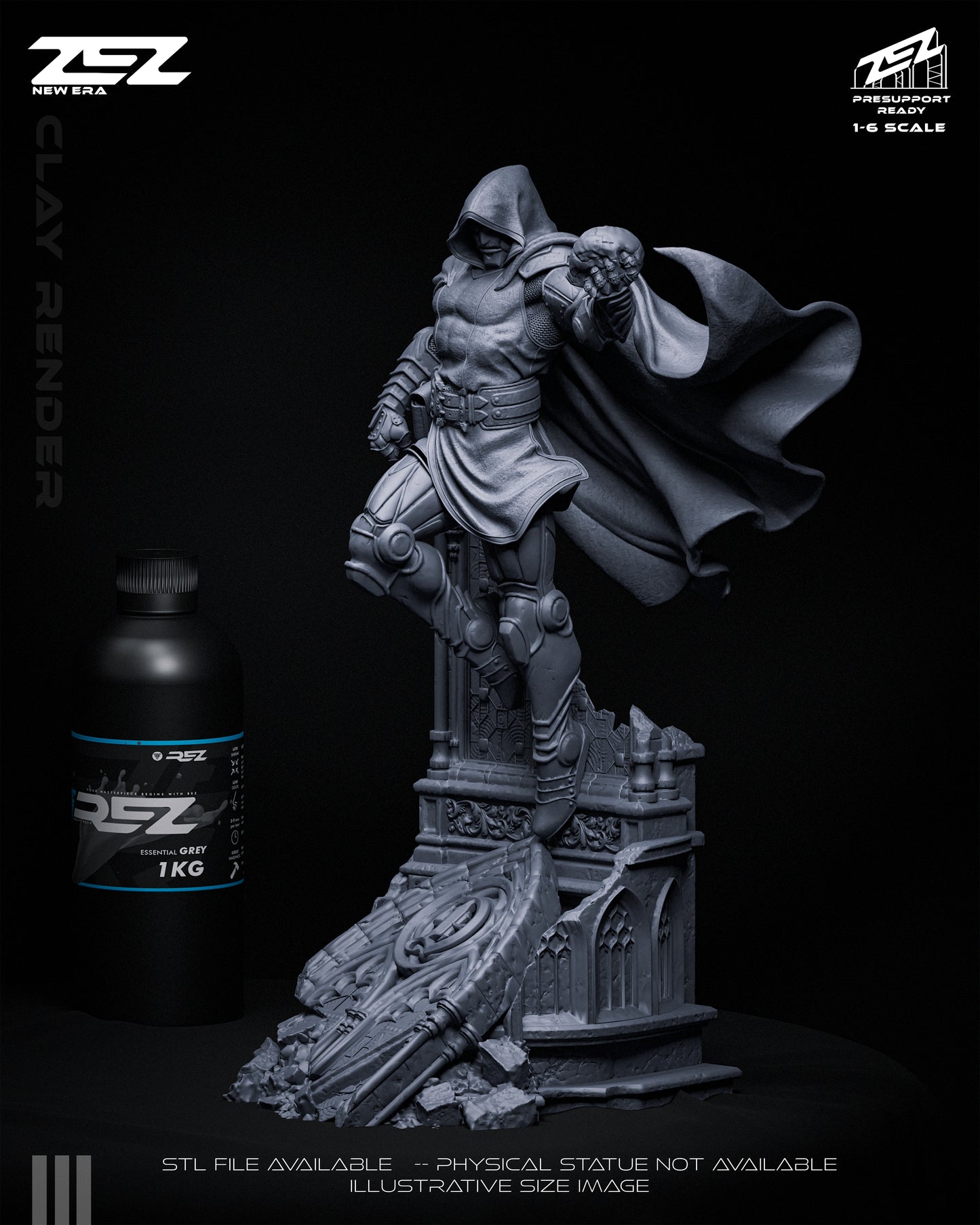 Dr. Doom Statue