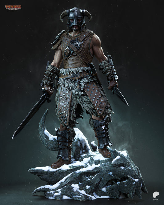 Dovahkiin (Dragonborn) Statue 3D-Printed Kit