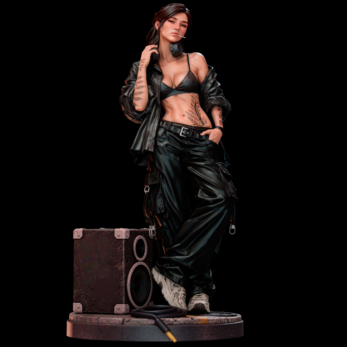 Ellie Unplugged Statue 3D-Printed Kit