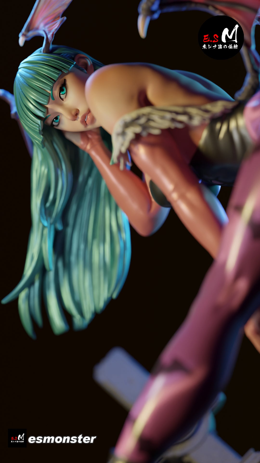 Morrigan Statue 3D-Printed Kit