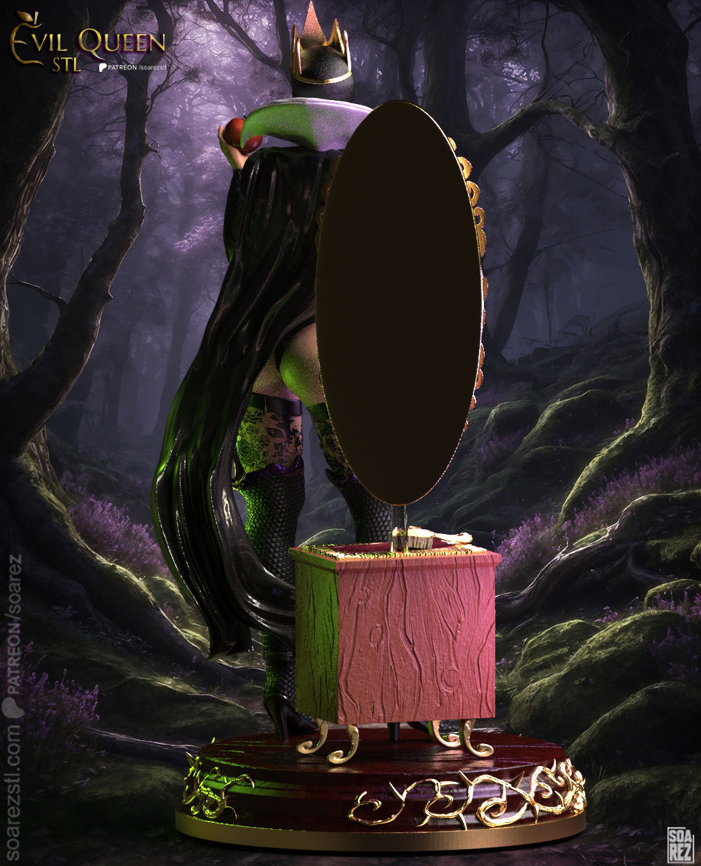 Evil Queen Statue