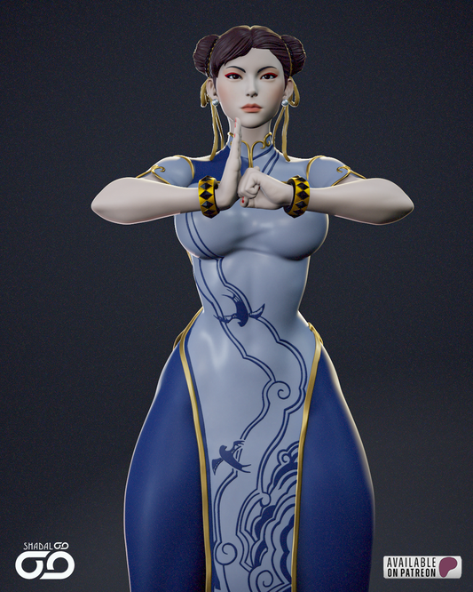 Chun-Li Statue