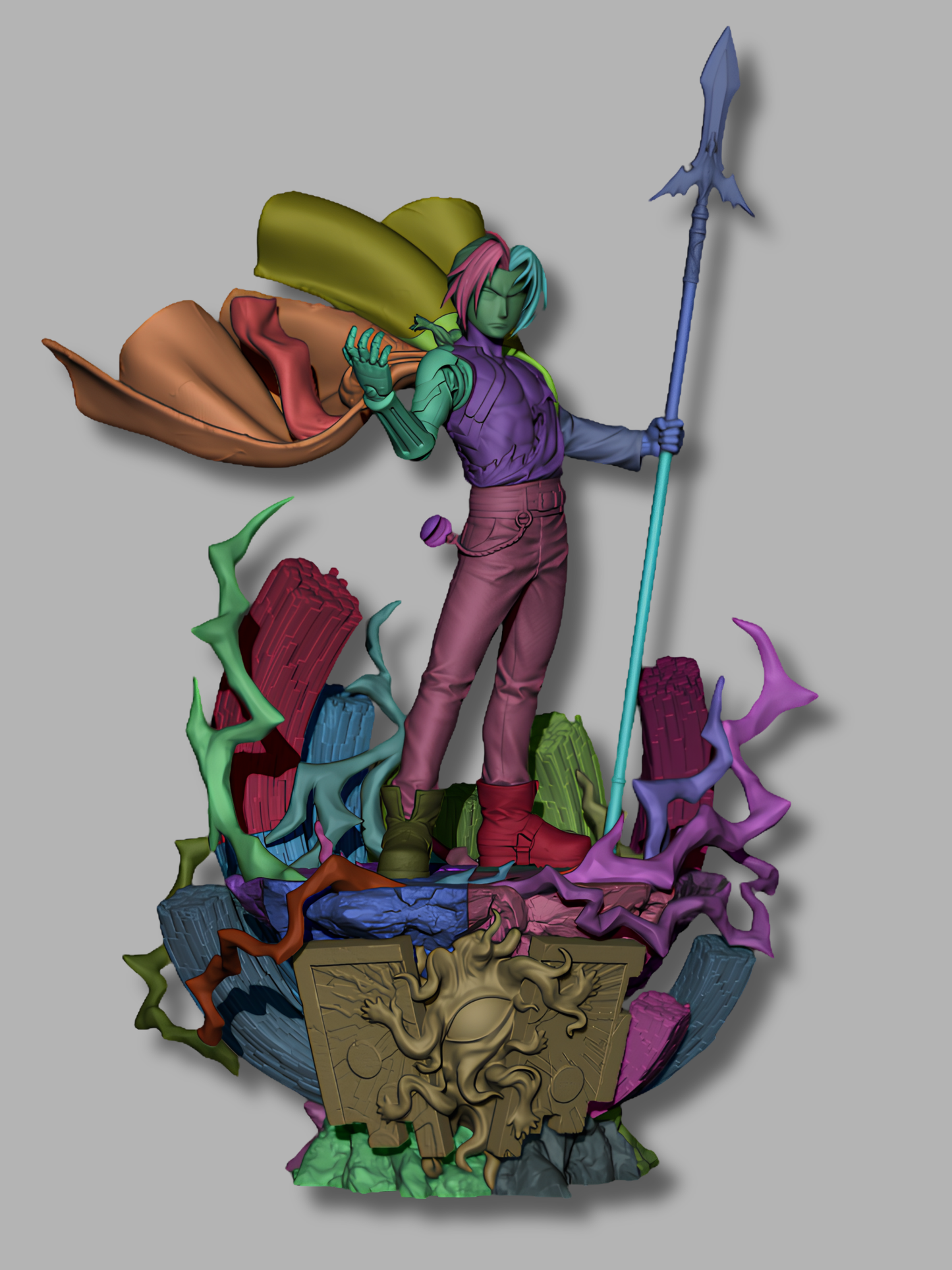 Edward Elric Statue 3D-Printed Kit