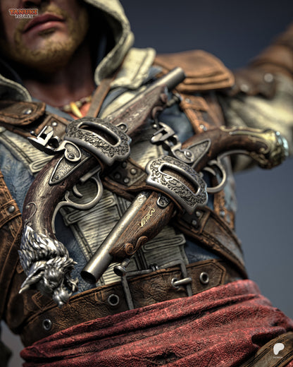 Edward Kenway Statue 3D-Printed Kit