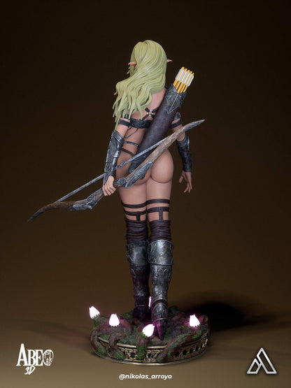 Elaria Shadowleaf Statue 3D-Printed Kit