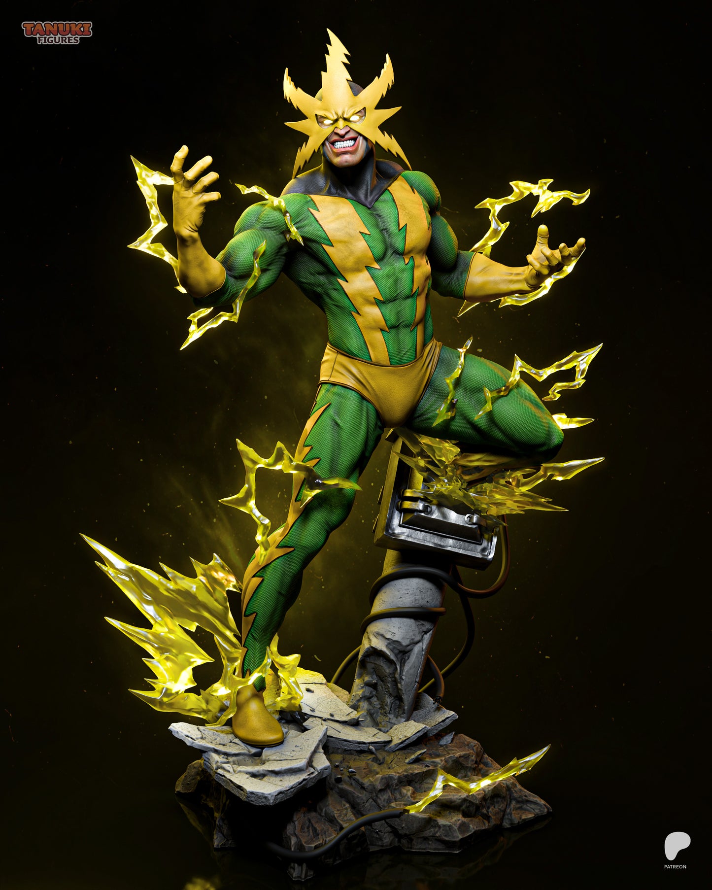 Electro Statue 3D-Printed Kit