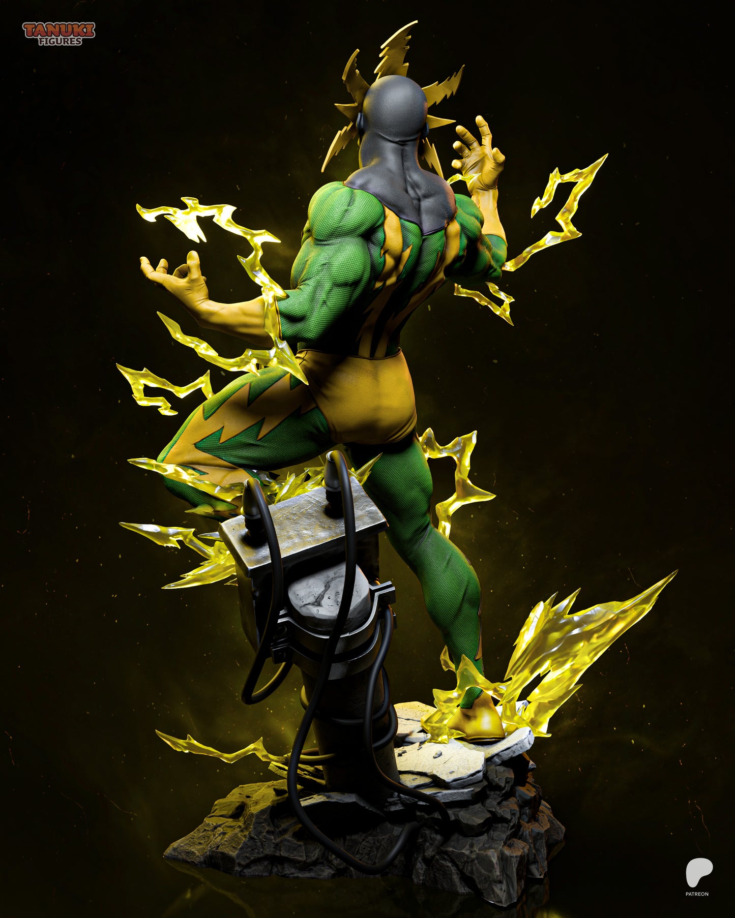 Electro Statue 3D-Printed Kit